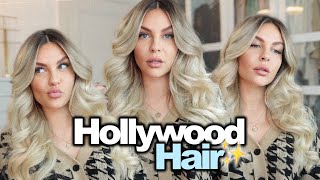 Voluminöse HOLLYWOOD Haare  mit dem Airwrap   halten eine Woche amp noch länger 😍  Dagi [upl. by Nevur]