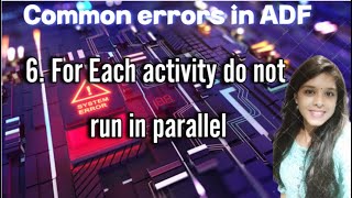 6 For Each activity do not run in parallel adf datafactory [upl. by Yelich]