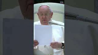 Papa Francisco Catequesis sobre la tristeza papafrancisco popefrancis catequesis [upl. by Glenna3]