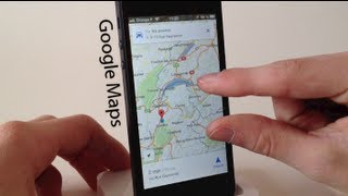 Google Maps pour iOS  Présentation complète [upl. by Onfre52]