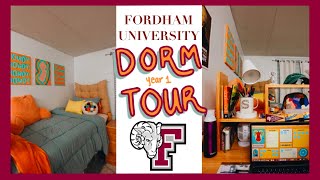 Fordham University Rose Hill Dorm Tour  Freshman Year [upl. by Rosol]