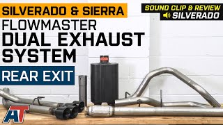 20192022 Silverado amp Sierra 1500 53L Flowmaster Dual Exhaust System Sound Clip amp Review [upl. by Leahicm]