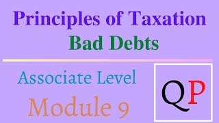 HK Taxation香港稅務 Bad Debts壞帳Irrecoverable Written off Deductible item Loan Employee HKICPA QP M9 Exam [upl. by Cleodal]