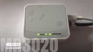 openWRT on MR3020 TPLink [upl. by Rocher300]