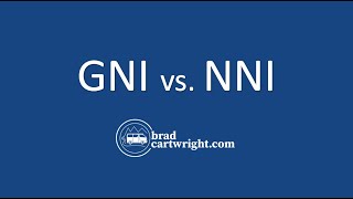 Difference Between GNI and NNI  Gross National Income and Net National Income  IB Macroeconomics [upl. by Burnett]