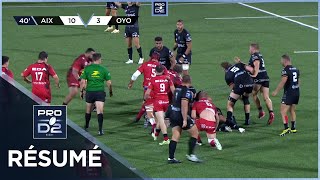 PRO D2 Saison 20242025 J05  Résumé Provence Rugby  Oyonnax Rugby [upl. by Eziechiele85]