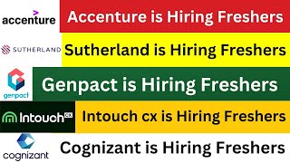 Accenture Hyderabad is Hiring Freshers [upl. by Nylannej374]