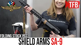 A Better Folding Stock AR The NEW Shield Arms SA9 [upl. by Dranrev]