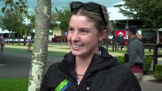 Waikato Studs Charlotte Chittick on I Wish I Win in the T J Smith [upl. by Ahsinelg401]