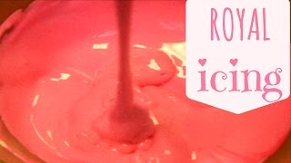 How to make Royal Icing with a hand mixer [upl. by Erdah613]