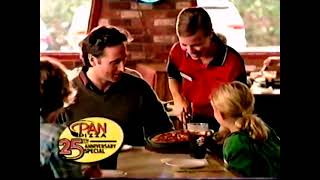 Pizza Hut Pan Pizza 25th Anniversary Commercial 2005 [upl. by Yrrep]