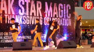 Fans go crazy for Hashtags at TatakStarMagic event [upl. by Eneles]