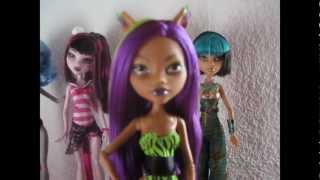 Monster High CLAWDEEN WOLF Skull Shores 5 Pack TARGET EXCLUSIVE Doll Review [upl. by Eremihc]