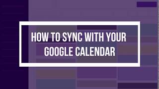 How to sync with your Google Calendar [upl. by Ahsai971]