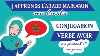 🇲🇦JAPPRENDS LE DARIJA MAROCAIN  Conjugaison n°3  quotAvoirquot au Présent et au Passé  Maroc Émoi [upl. by Dubenko236]