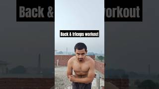 Back amp tricep workout shorts ytshorts workout gym phonk [upl. by Chrisman]