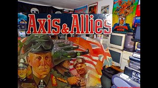 Playing Axis amp Allies 1984 Board Game [upl. by Aizat530]