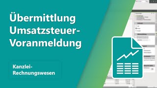 Übermittlung der UmsatzsteuerVoranmeldung über das DATEVRechenzentrum  ohne Archivierung [upl. by Leese16]