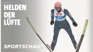 SkisprungWM Eisenbichler und Geiger holen GoldampSilber  die Entscheidung  Sportschau [upl. by Neehar]