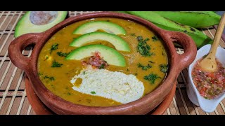 SOPA DE ARVEJAS SECAS CON GUINEO VERDE🥣🇪🇨❣ [upl. by Gervais713]