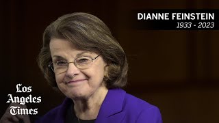 Dianne Feinstein the first woman to represent California in the Senate dies at 90 [upl. by Otanutrof51]