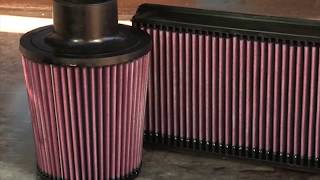 How to  Clean a KampN Air Filter [upl. by Smiley]