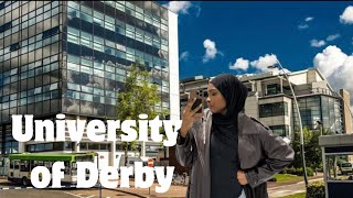 My Detailed School Tour🇬🇧 University of Derby [upl. by Esiouqrut609]