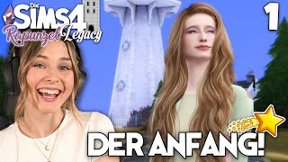 So beginnt ihre Geschichte…💜  Die Sims 4 Rapunzel Legacy Part 1  simfinity [upl. by Philips]