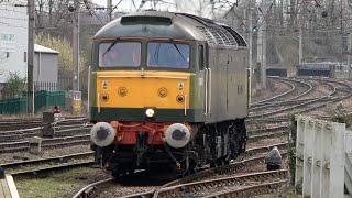 Stock Moves Classic Locos and Colourful Trains at Carlisle 20 March 24 [upl. by Piotr144]