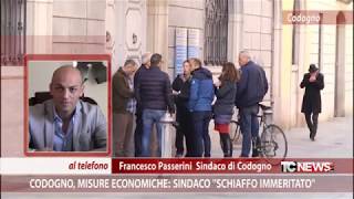 Codogno misure economiche sindaco quotschiaffo immeritatoquot [upl. by Xino]