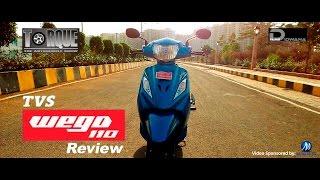 New TVS Wego 110 Review amp First Impression  Torque  The Automobile Show [upl. by Jet843]