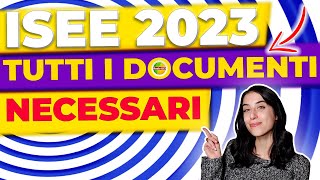 ISEE 2023❗ tutti i documenti necessari quando si fa quale anno di riferimento novità [upl. by Acinok]