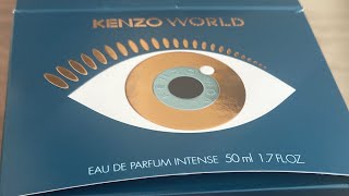 Kenzo World İntense edp kadın parfüm yorumum [upl. by Nnayelsel999]