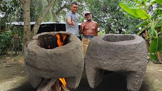 ✅Abuelo enseña a hacer el FOGÓN ANCESTRAL DE COMEJÉN tradicional ❤ [upl. by Asenaj593]