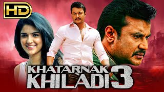 Khatarnak Khiladi 3 HD South Hindi Dubbed Movie  Darshan Deeksha Seth [upl. by Lonnard]