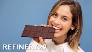 I Learned How To Be A Lindt Chocolate Maker  Lucie For Hire  Refinery29 [upl. by Reagen70]