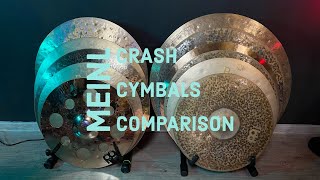 Meinl Crash Cymbals Comparison [upl. by Selie]