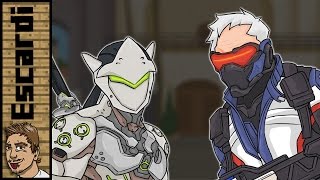 Meet Genji Overwatch Animation  Spanish Fandub [upl. by Nikolaus]