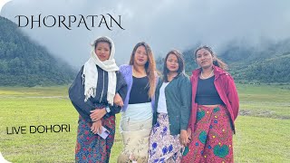 DHORPATAN NEPAL  NEPALI LIVE DOHORI AT DHORPATAN  DHORPATAN HUNTING RESERVE [upl. by Hsoj]