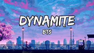 BTS  Dynamite Lyrics [upl. by Holtorf]