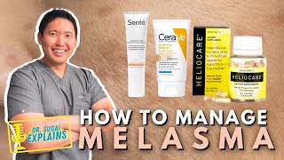 10 Ways to Manage Dark Spots of Melasma  Dermatologist Explains [upl. by Evangelin]