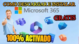 ✅ Como Descargar e Instalar Microsoft office 365 completo en el 2023 Gratis activado para siempre [upl. by Anirtal]