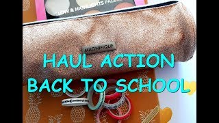 HAUL ACTION  fournitures scolaires et scrapbooking♫ [upl. by Imotas]