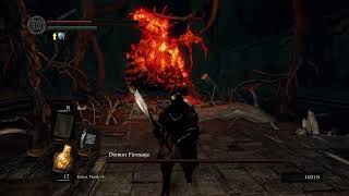 Lets Play Dark Souls Part 74 Asylum Demon but with Fire [upl. by Gimpel]