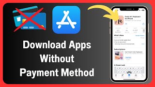 How To Download Apps Without Payment Method in iPhone or iPad 2024 [upl. by Tewfik64]