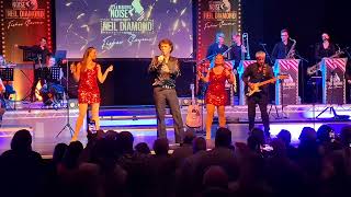 Fisher Stevens sings Sweet Caroline Neil Diamond tribute A Beautiful Noise Show [upl. by Rodd528]