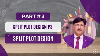 Analysis of Split Plot Design  Experimental Statistics P3 [upl. by Einnhoj526]