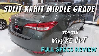 Toyota Vios XE CVT  New specs  Toyota Balintawak  7 minutes review  vios xe [upl. by Assil]