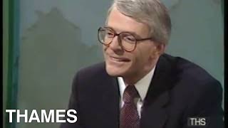 John Major interview  Conservative party  General Election  1992 [upl. by Merri]