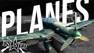 Enlisted  Testing IL2 and Ju 87 ► Enlisted CBT Gameplay [upl. by Quenna]